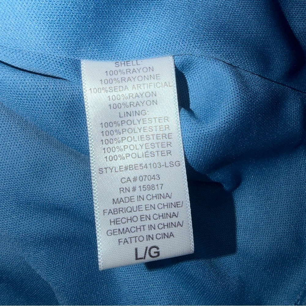 Altar'd State Blue Long Sleeve Dress - Picture 10 of 12